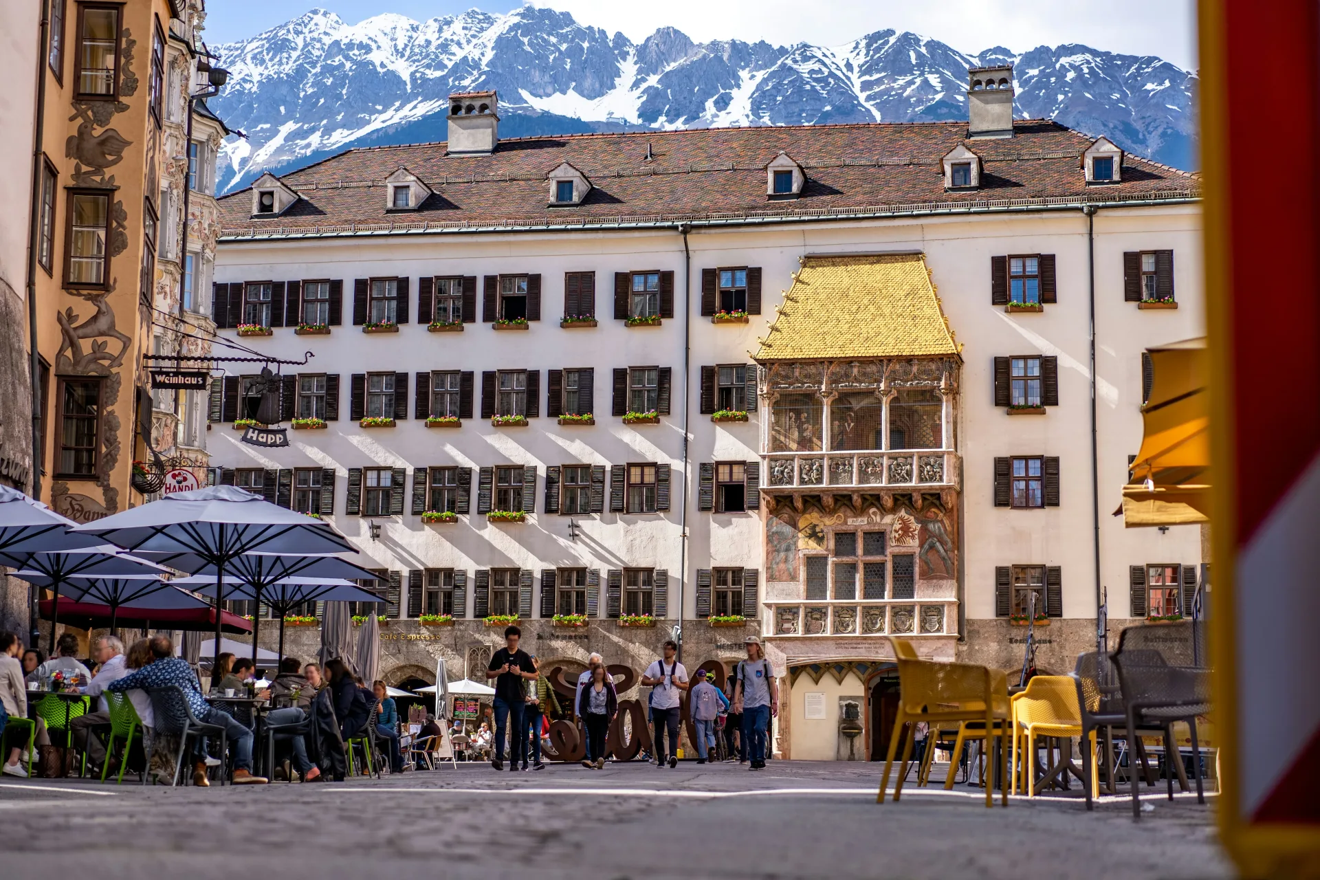 Visit the magnificent Rhine Falls. Visit Swarovski Crystal Museum – the dazzling world of crystals. Visit Innsbruck – The Tyrolean capital of picturesque Austria