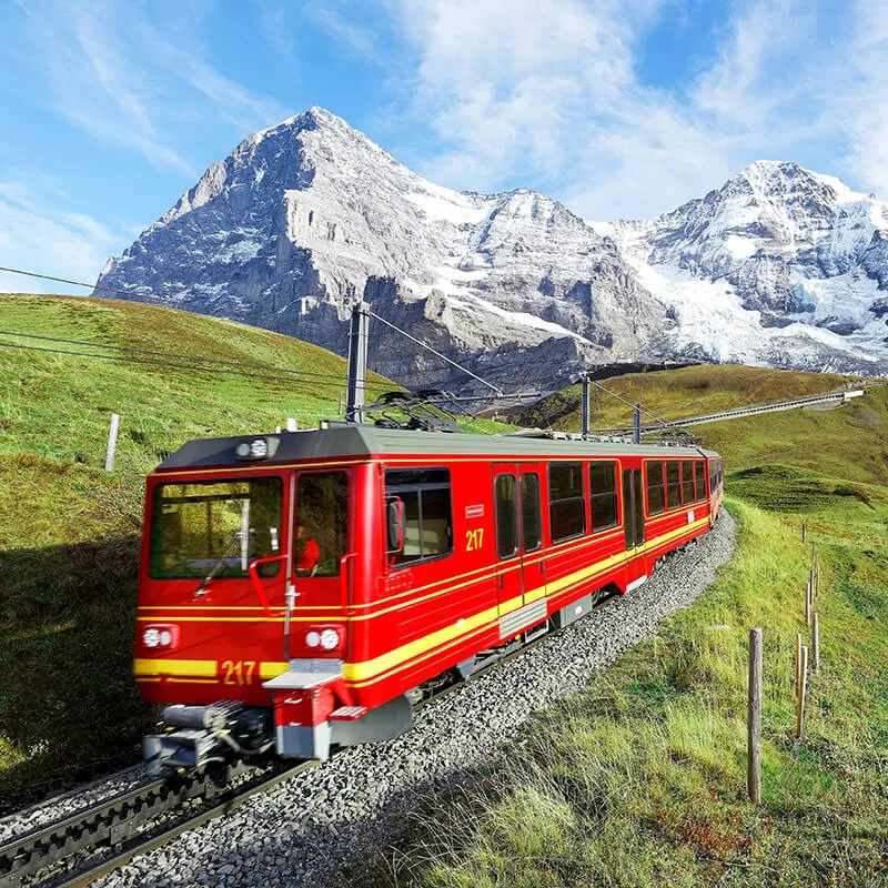 Enchanting alpine adventure to the summit of Europe, the breath taking Jungfraujoch included in your tour cost paired with the picturesque beauty of Interlaken.