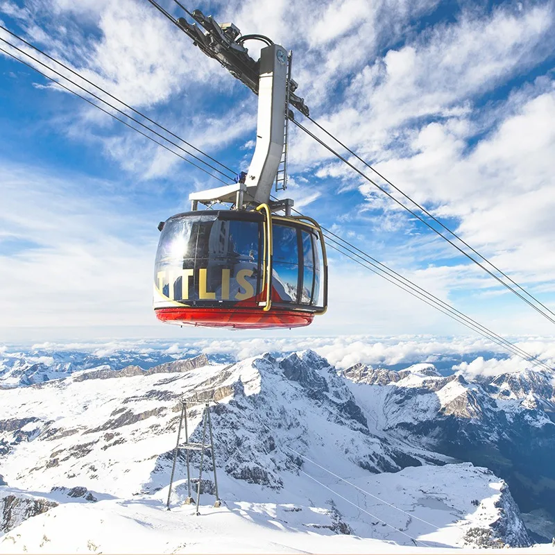 Visit Mt. Titlis- enjoy Cable car rides including the world’s first rotating cable car, the Rotair – to the top of Mt. Titlis at 3,020 metres. A brief orientation tour of Lucerne. Entrance to Switzerl...